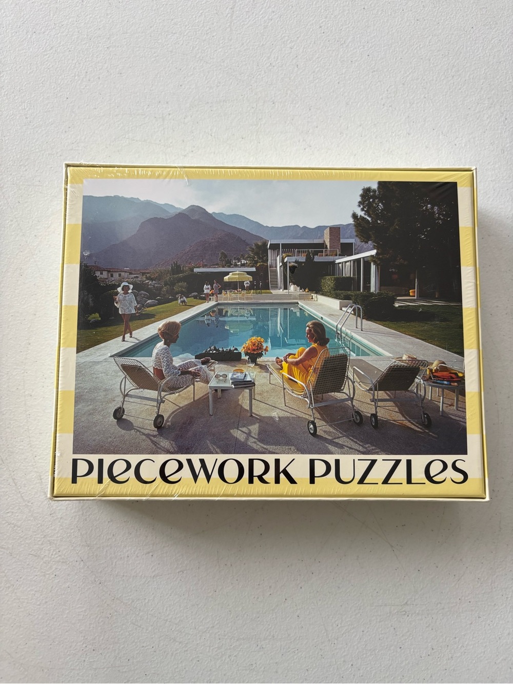 NEW Piecework Poolside Gossip 1000 Piece Puzzle Rich